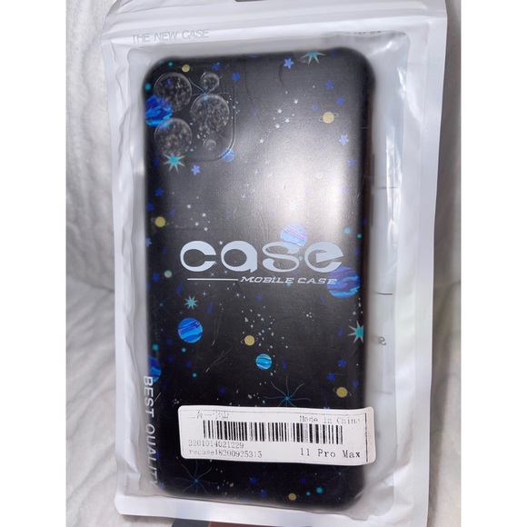 Black Galaxy Blue Planets iPhone 11 Pro Max Case💙 - Picture 10 of 17